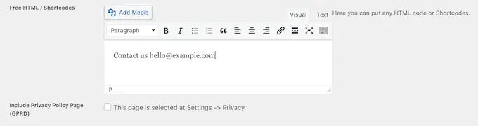 Dodawanie skrótów i HTML do nawigacji Twojej witryny Adding shortcodes and HTMTL to your website's navigation
