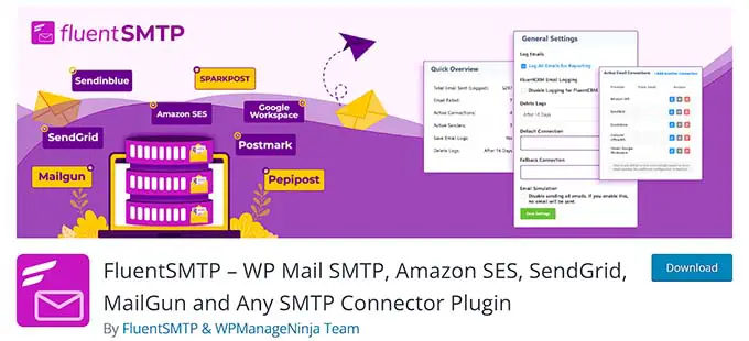 流暢的SMTP FluentSMTP