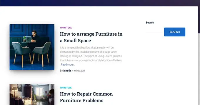 บล็อกร้านขายเฟอร์นิเจอร์ Furniture store blog
