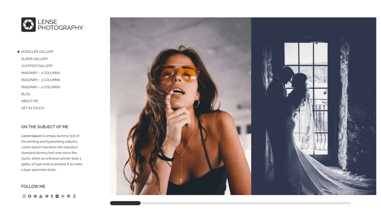 Lense-WordPress-Theme