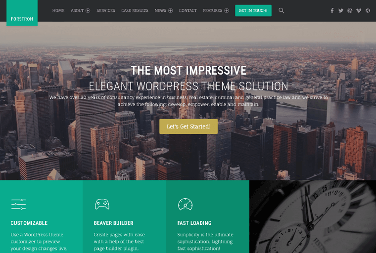 Forstron Premium-WordPress-Theme