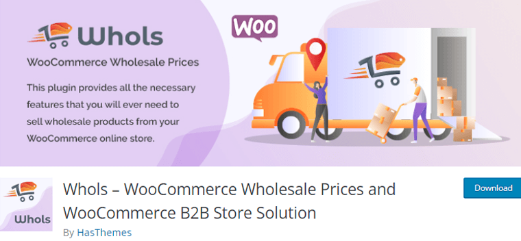 Whols WooCommerce B2B プラグイン