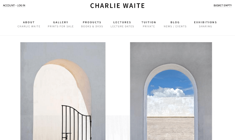 찰리 웨이트 웹사이트