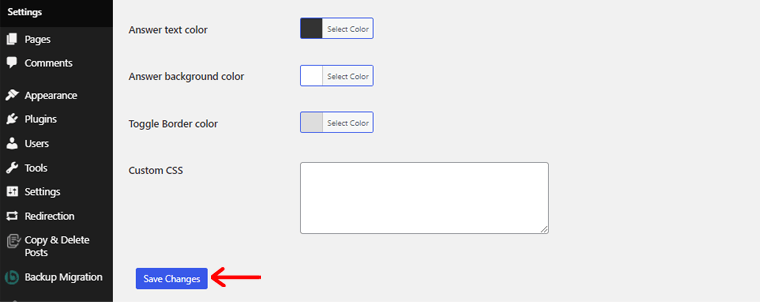 Simpan Perubahan Kustomisasi