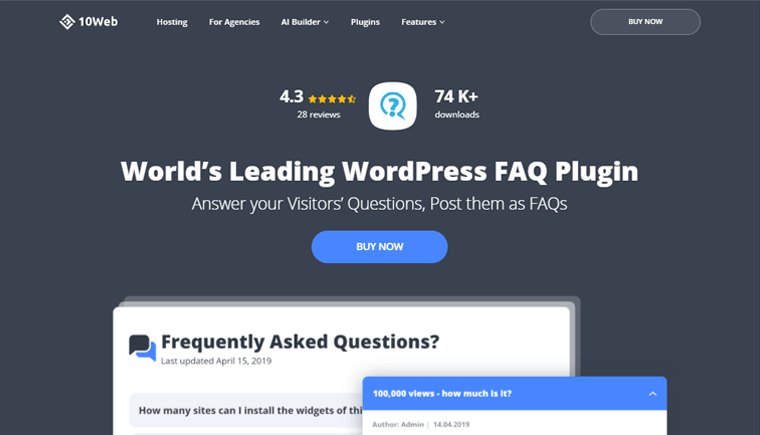 FAQ-Plugin-oleh-10-Web