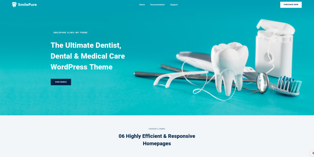 Tema SmilePure Wp