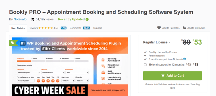 Bookly Pro - Plugin WordPress