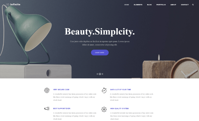 Tema WordPress bisnis keuangan tak terbatas