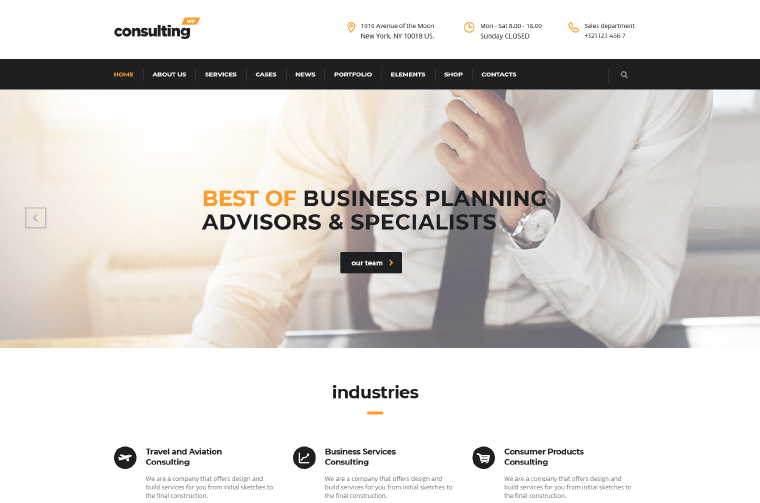 KonsultasiTema bisnis keuangan Tema