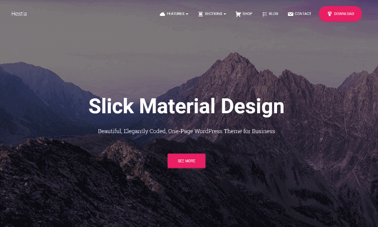 HesitaPROTheme membiayai tema WordPress