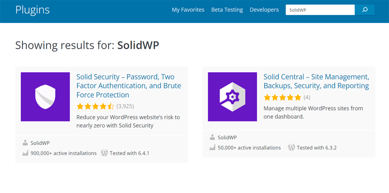 Reseñas y calificaciones de SolidWP