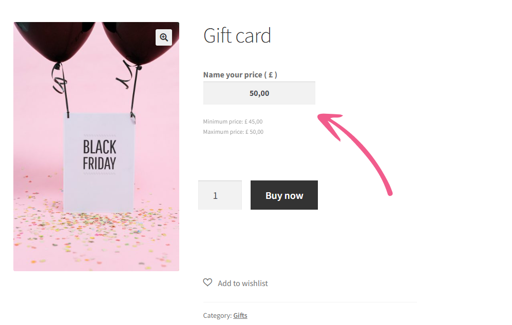 WooCommerce قم بتسمية البرنامج المساعد للسعر الخاص بك