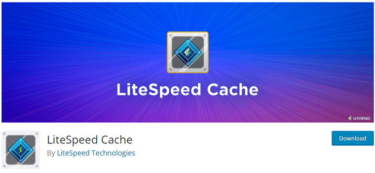 Plugin Cache WordPress LiteSpeed Cache