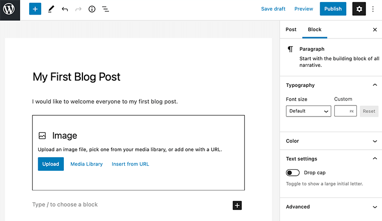 Menambahkan Gambar ke Posting Blog