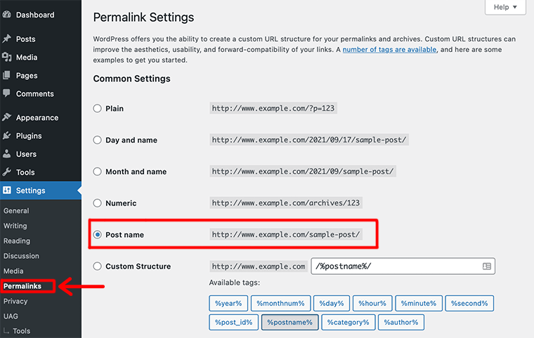 Pengaturan Permalink WordPress untuk SEO yang Lebih Baik