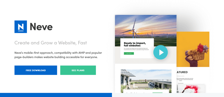 Neve WordPress 主題免費