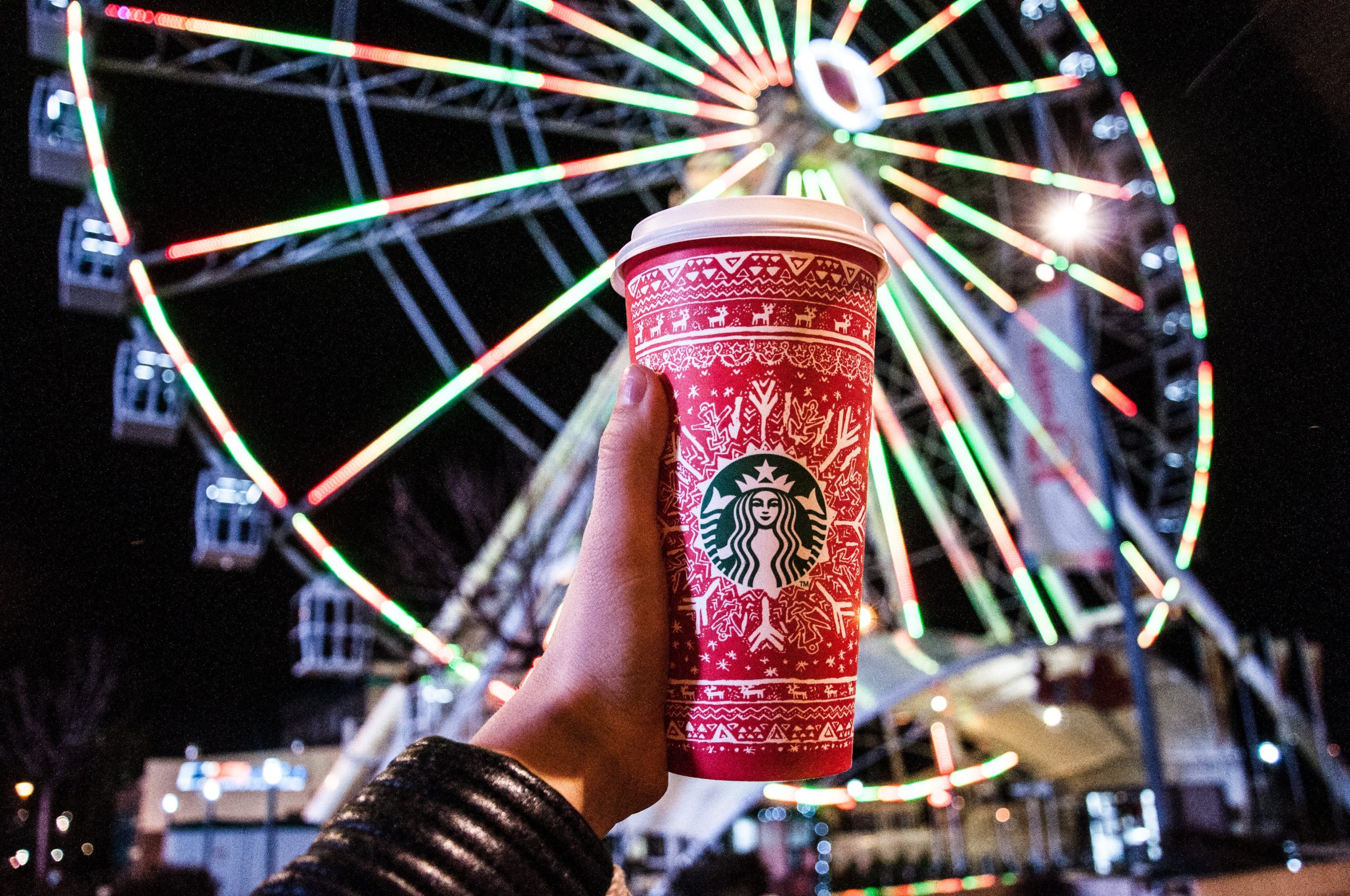 Święta Bożego Narodzenia w Starbucksie