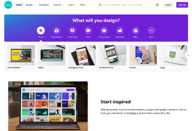 Situs Web Keanggotaan Canva