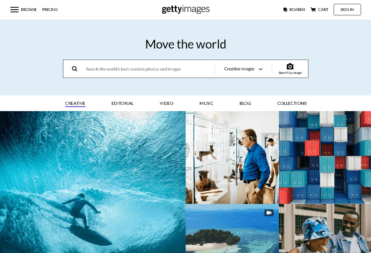 Situs Keanggotaan Getty Images