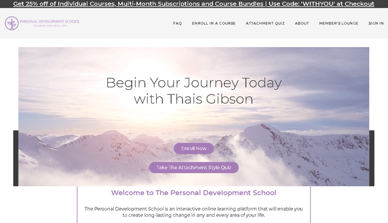 Situs Web Keanggotaan Sekolah Pengembangan Pribadi