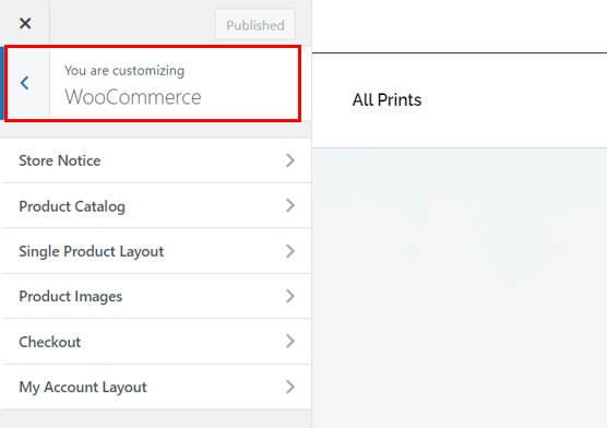 WooCommerce カスタマイズ オプション