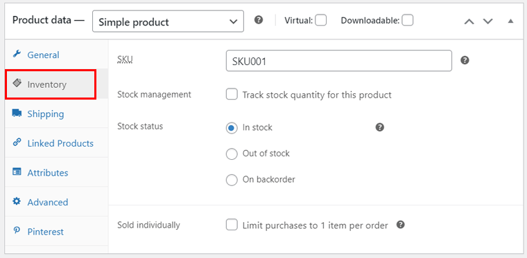 在庫オプション - WooCommerce ストアを設定するには?
