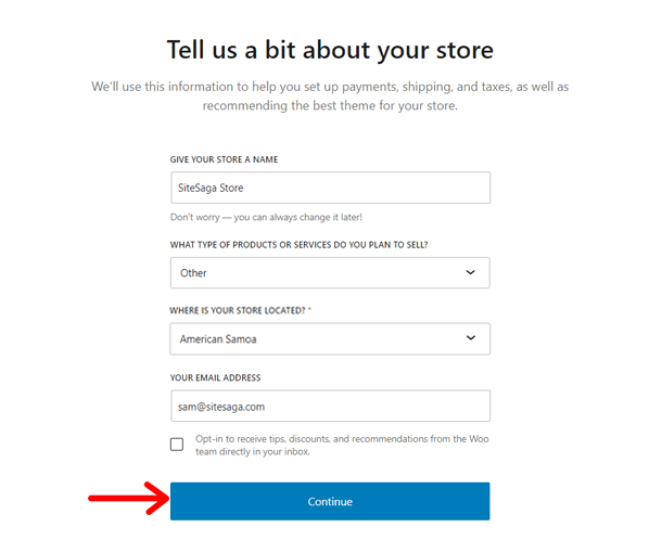 ストアについて説明する - WooCommerce ストアをセットアップするには?
