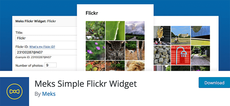 Widget Flickr Sederhana Meks
