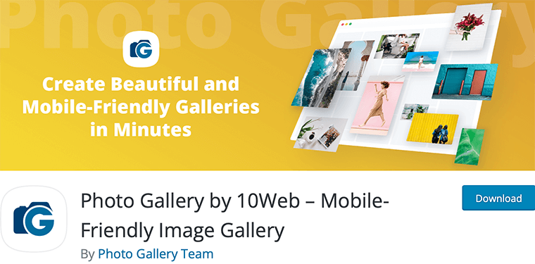 Galeri Foto oleh 10Web - Plugin Flickr WordPress