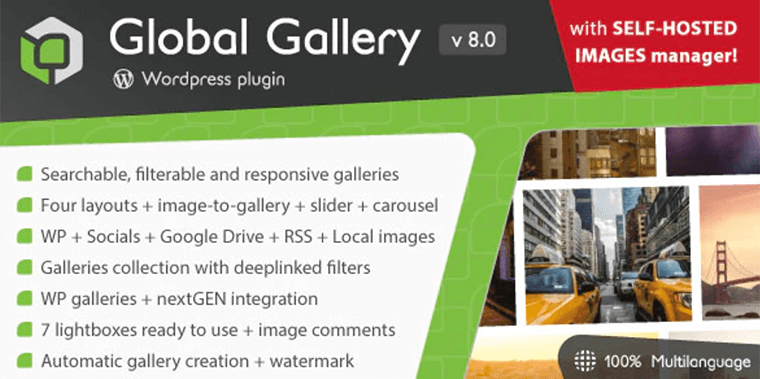 Galeri Global - Plugin WordPress Flickr