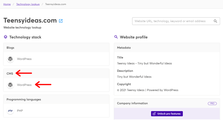 Cara Memeriksa Apakah Situs Web Dibangun di WordPress