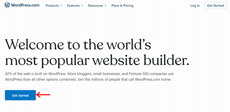 Comience con WordPress.com