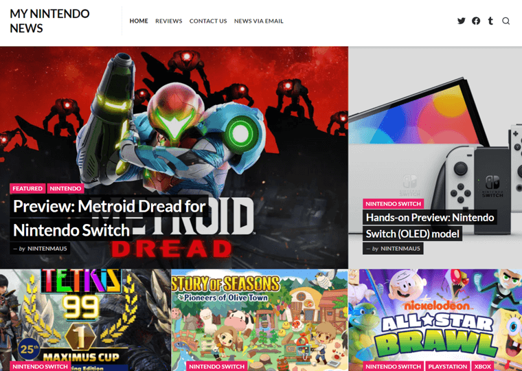 Berita Nintendo saya