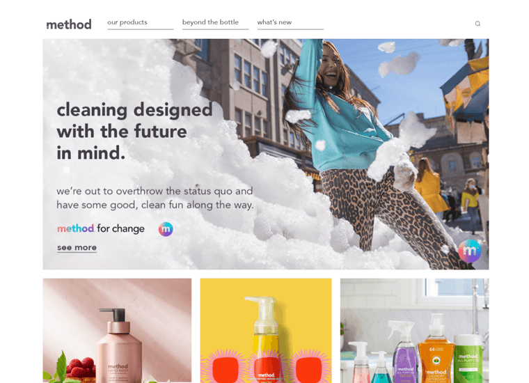 contoh metode situs web yang dibuat dengan WordPress