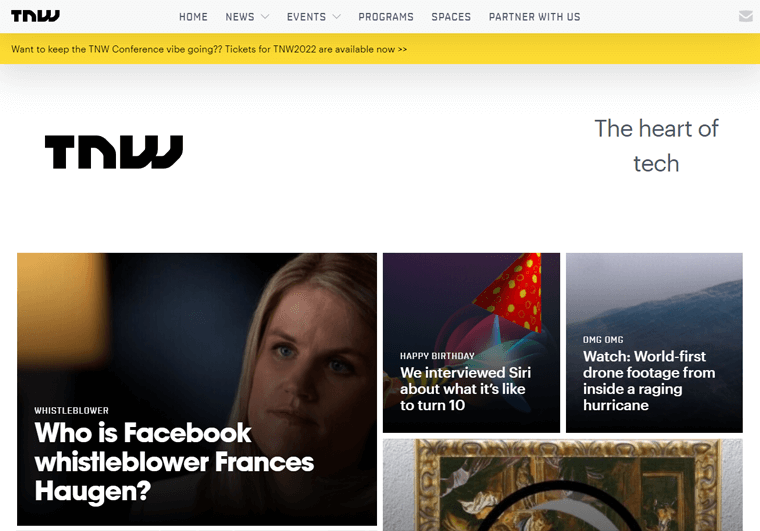 Contoh situs Web-WordPress Berikutnya