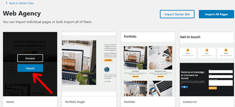 Impor Halaman Tertentu