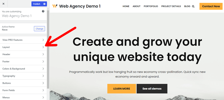 Tidak ada Penyesuai WordPress