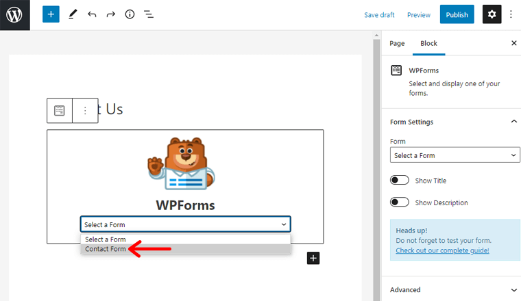 Wizard WPForms