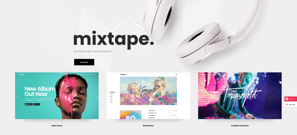 Teme WordPress pentru festivaluri Maxtape