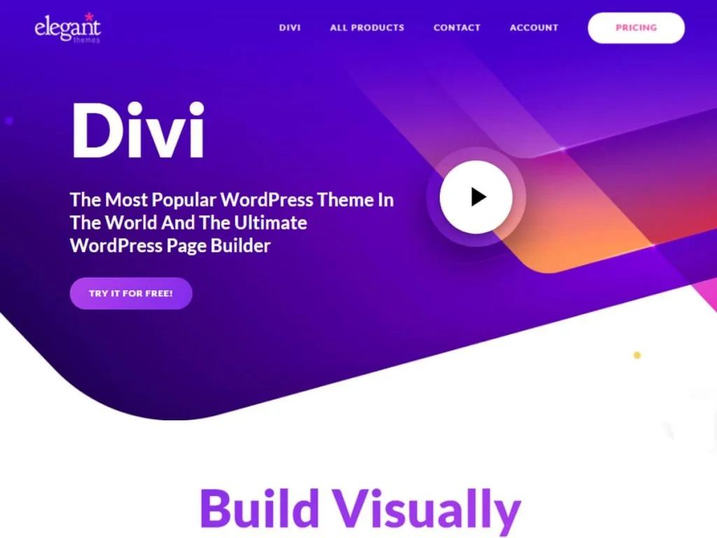 Тема Divi WordPress для максимальной конверсии и рентабельности инвестиций