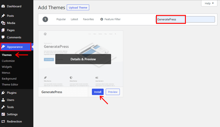 instal-hasil-tekan-tema