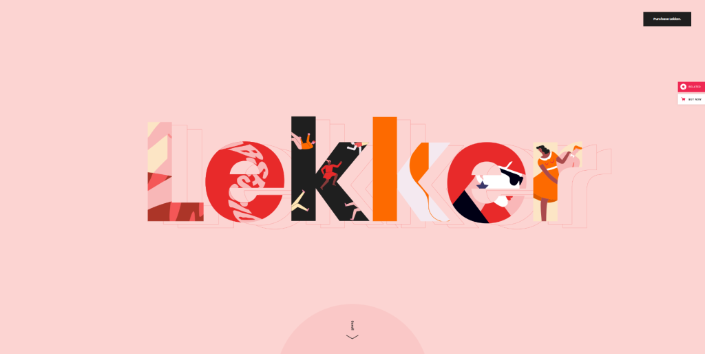 Tema WordPress Desain Grafis Lekker