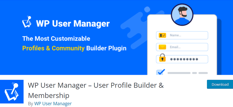 WP User Manager - Plugin Pembuat Profil Pengguna