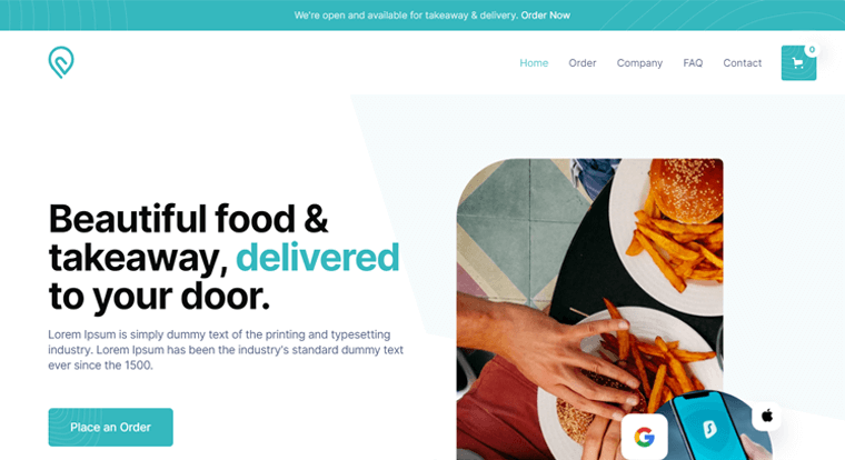 Chomp Web Akışı Şablonu