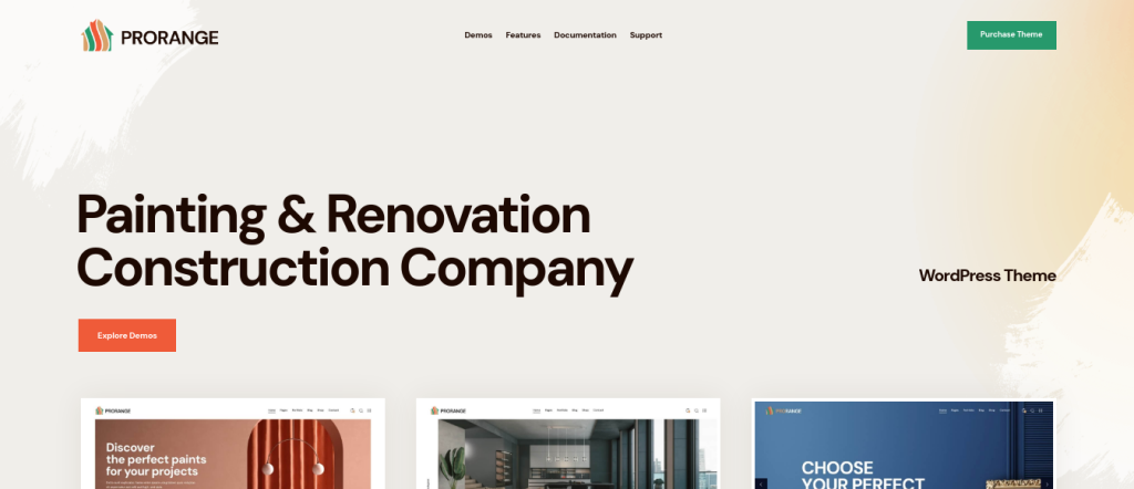 Prorange WordPress-Theme