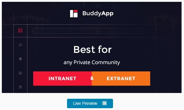 Tema de la comunidad de la aplicación Buddy