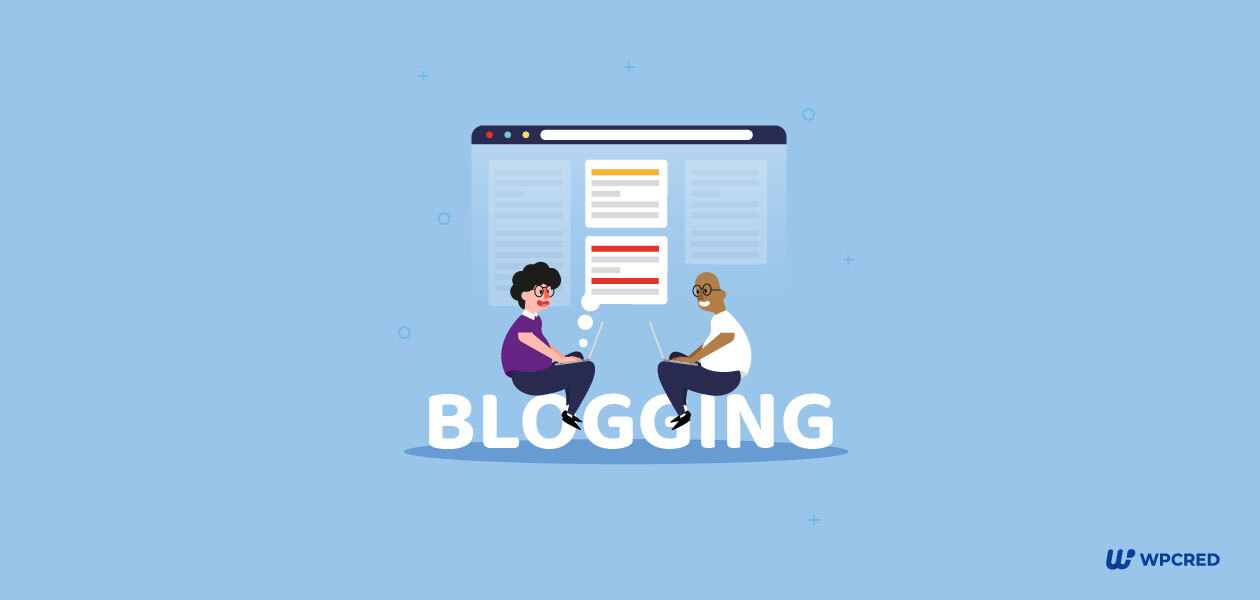 Gambar Blogging