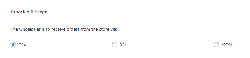 WooCommerce 주문을 CSV, XML 및 JSON으로 내보내기