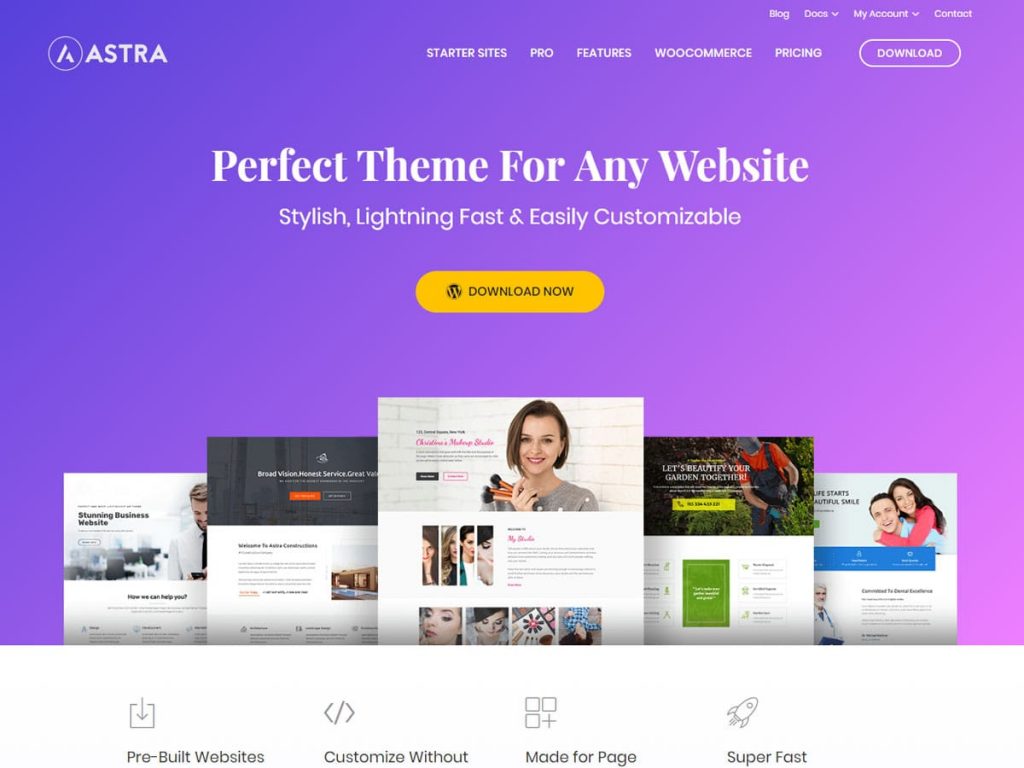 Miglior rivista WordPress: Astra_Theme
