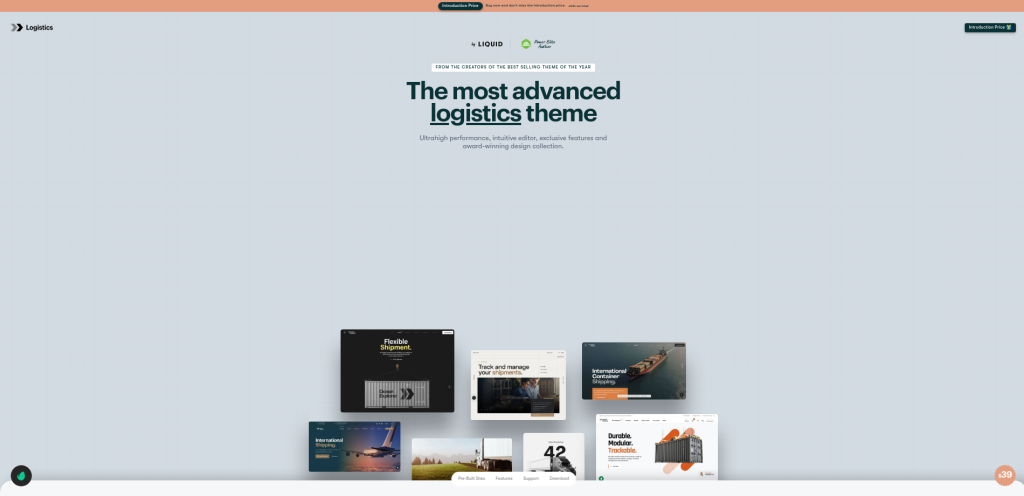 LogisticsHub Wp-Theme